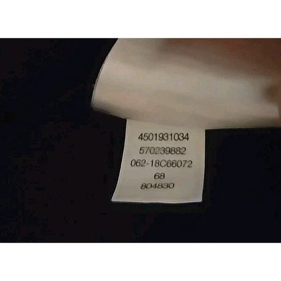 ZENERGY CHICOS Black White Striped Zip Knit Neema Jacket Top 0 US Womens  Casual - Picture 8 of 16